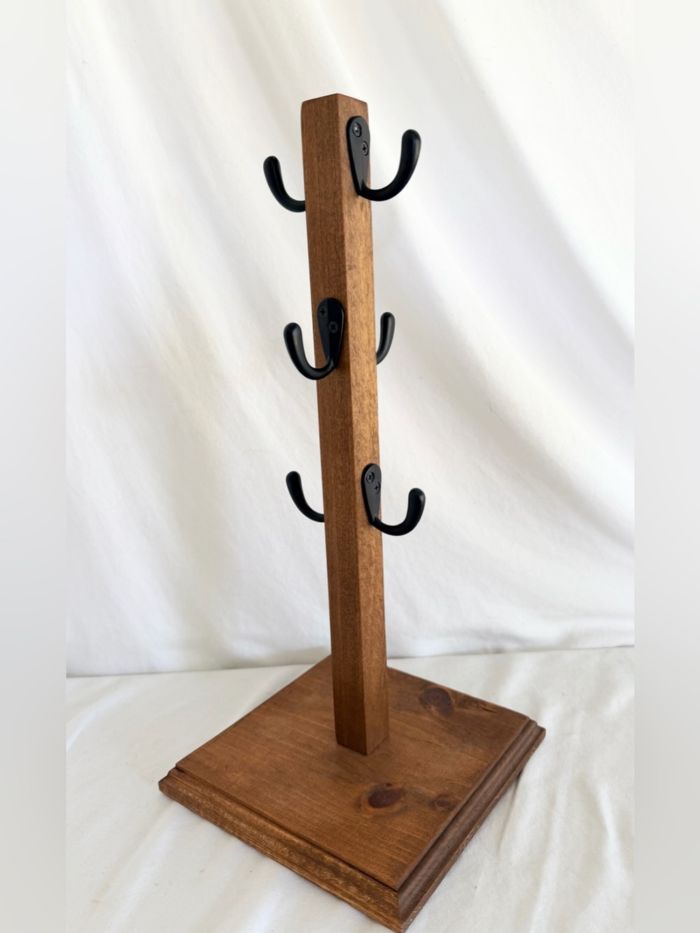 Wooden Mug Tree Stand